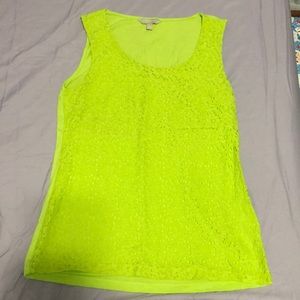 Lime green undershirt